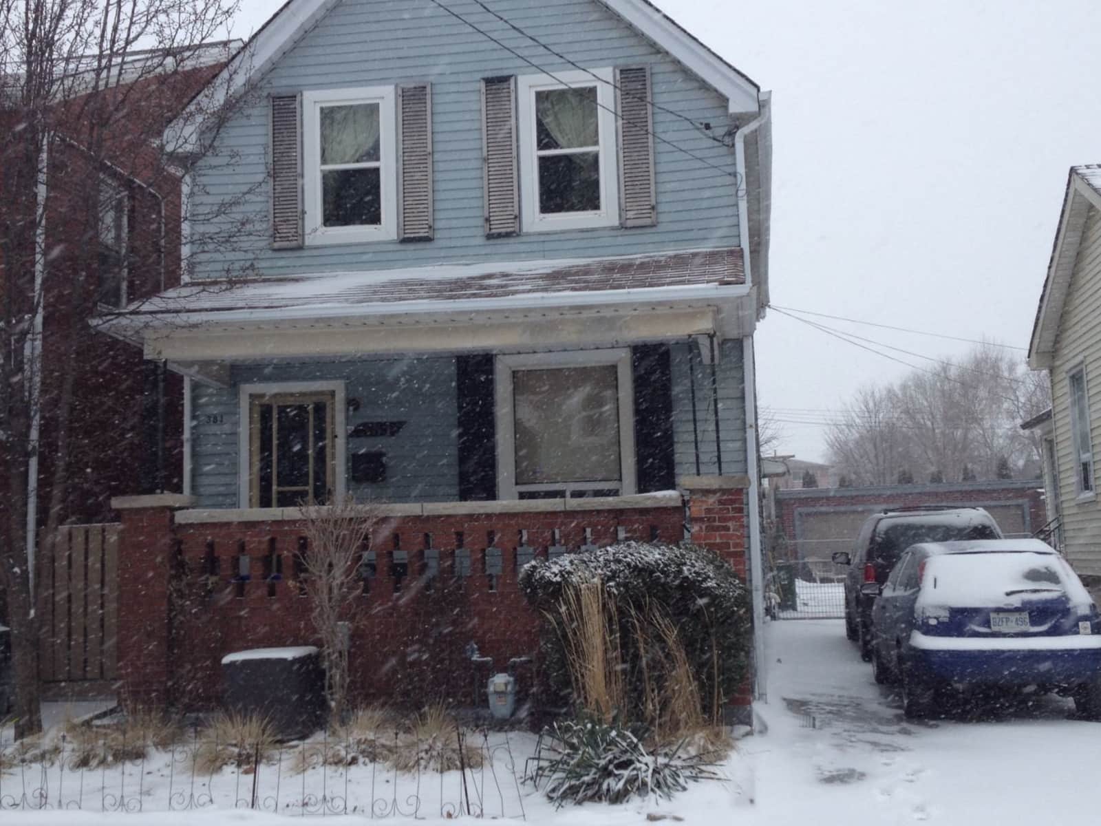 Housesitting assignment in Hamilton, Ontario, Canada