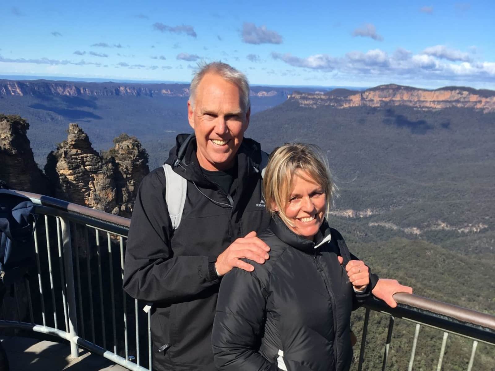 Helen & Greg from New Plymouth, New Zealand
