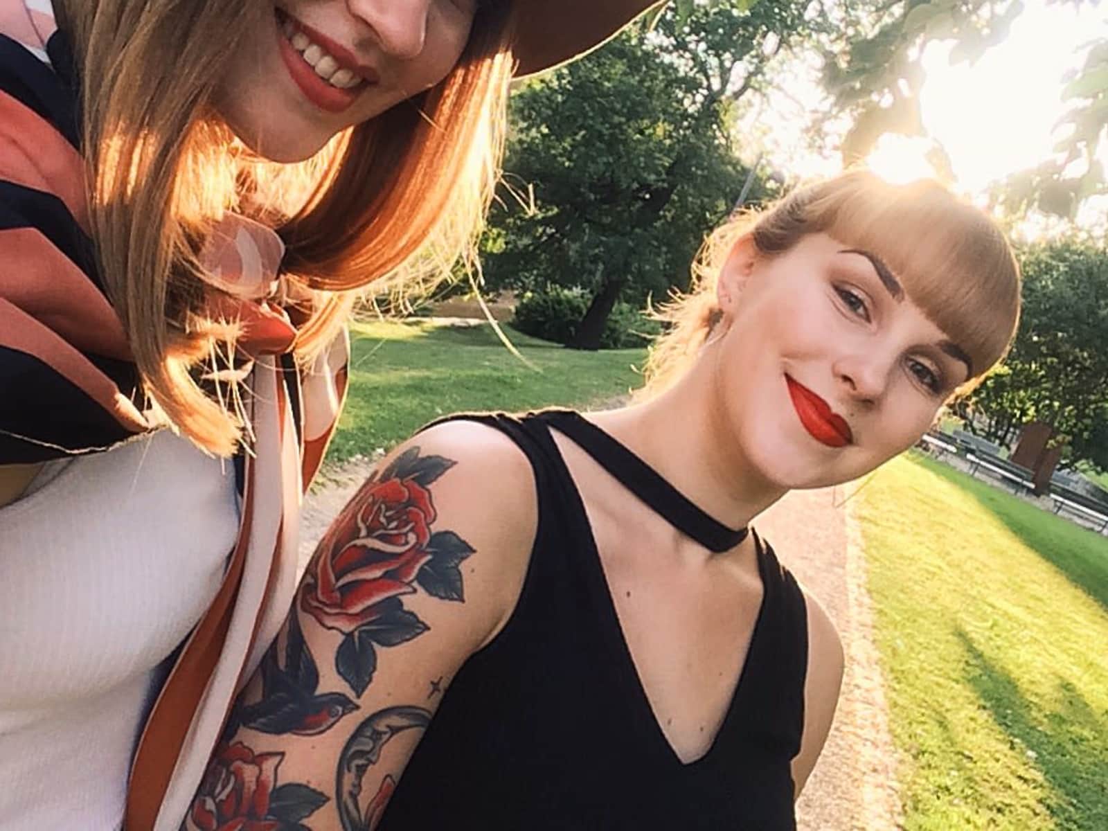 Siiri & Jasmin from Oulu, Finland