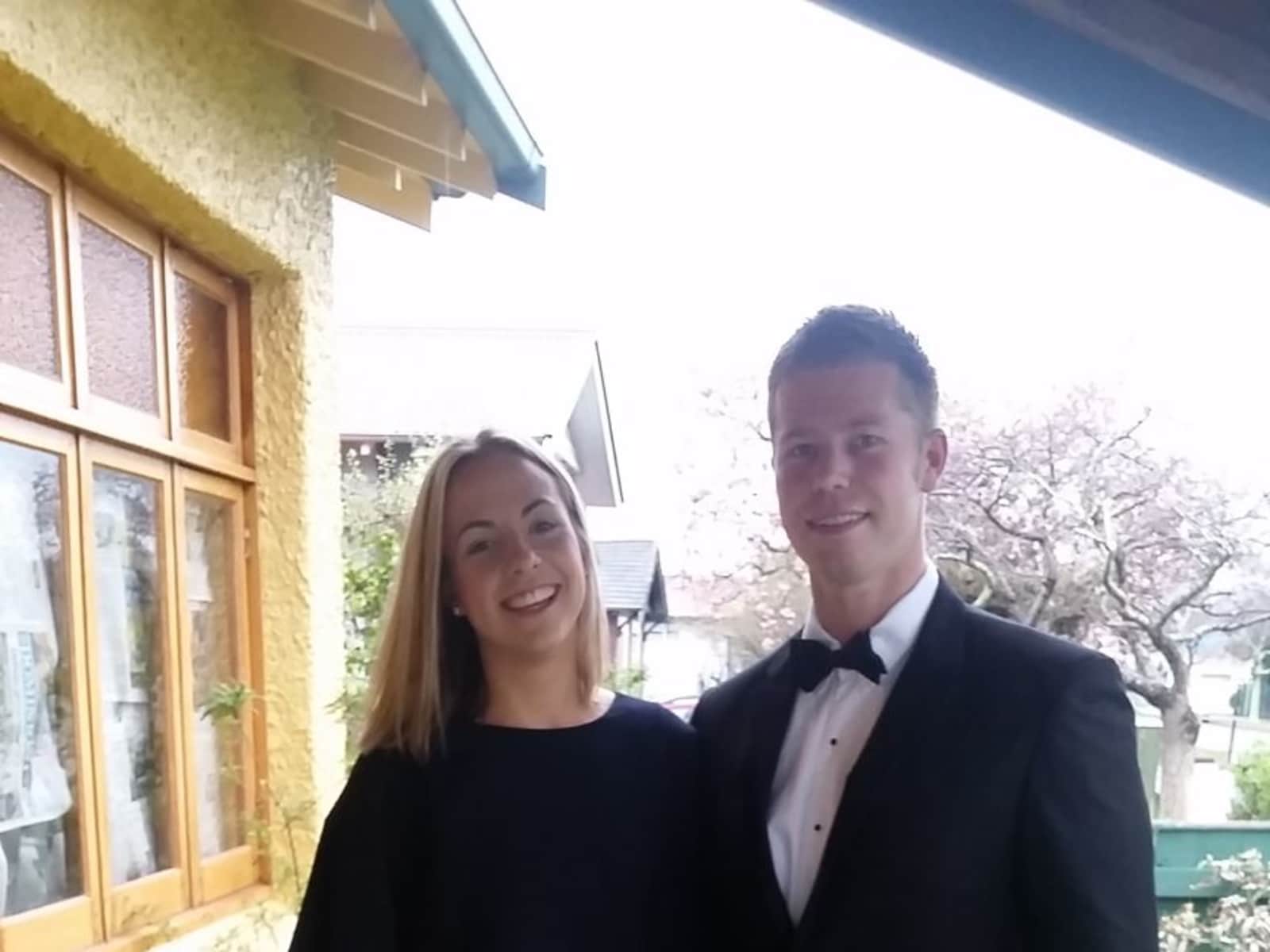 Liam & Anna from Palmerston North, New Zealand