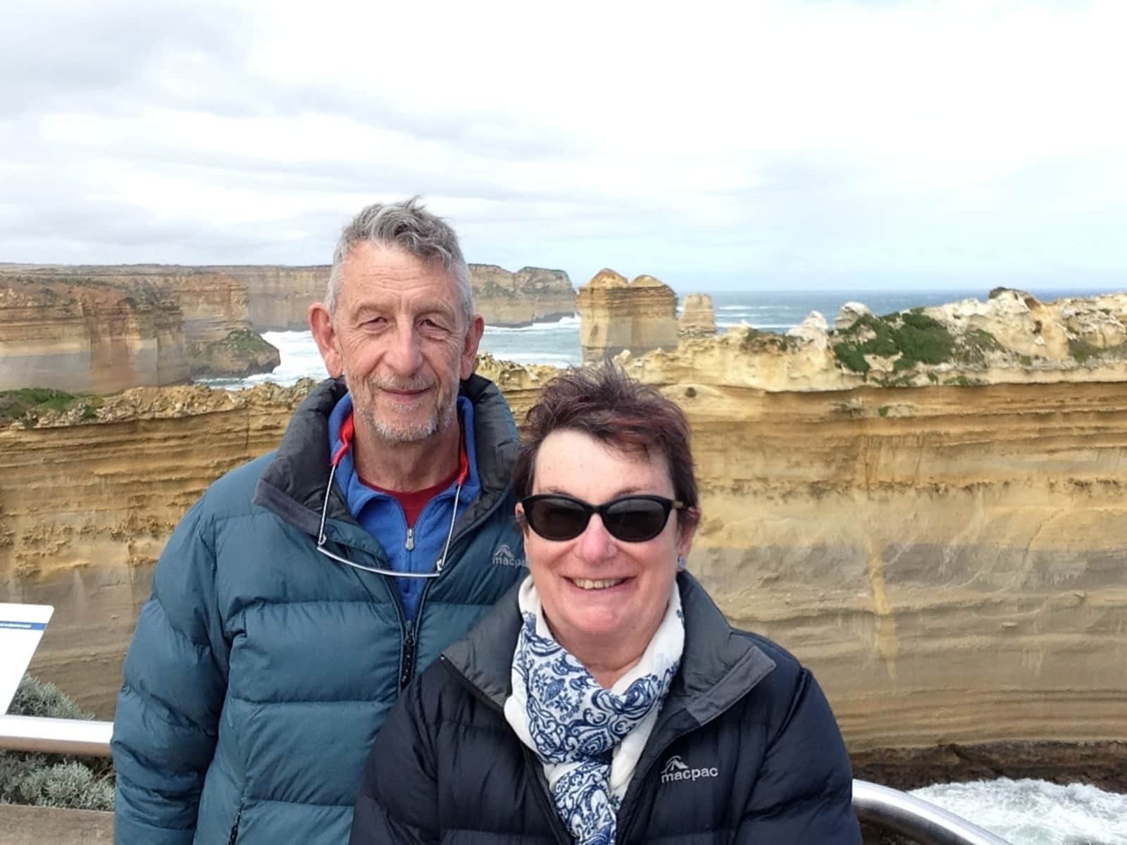 Genevieve and jim from Melbourne, Victoria, Australia