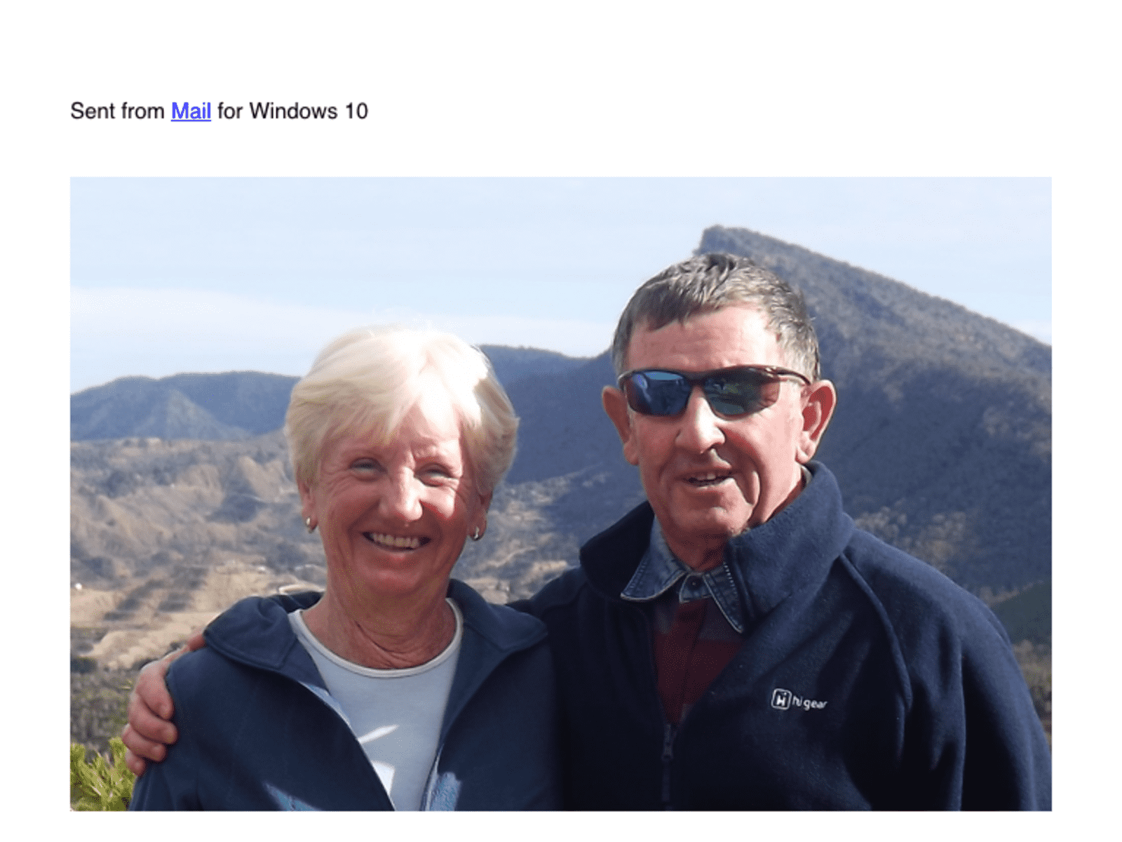 Martin & Christine from Los Dolses, Spain