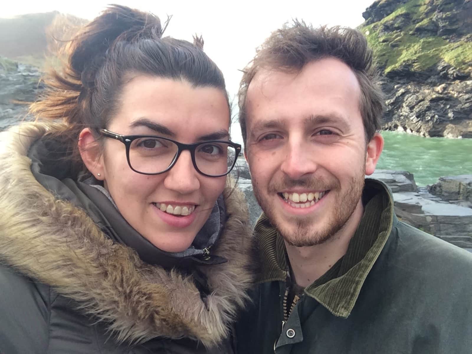Becky & Samuel from Glastonbury, United Kingdom