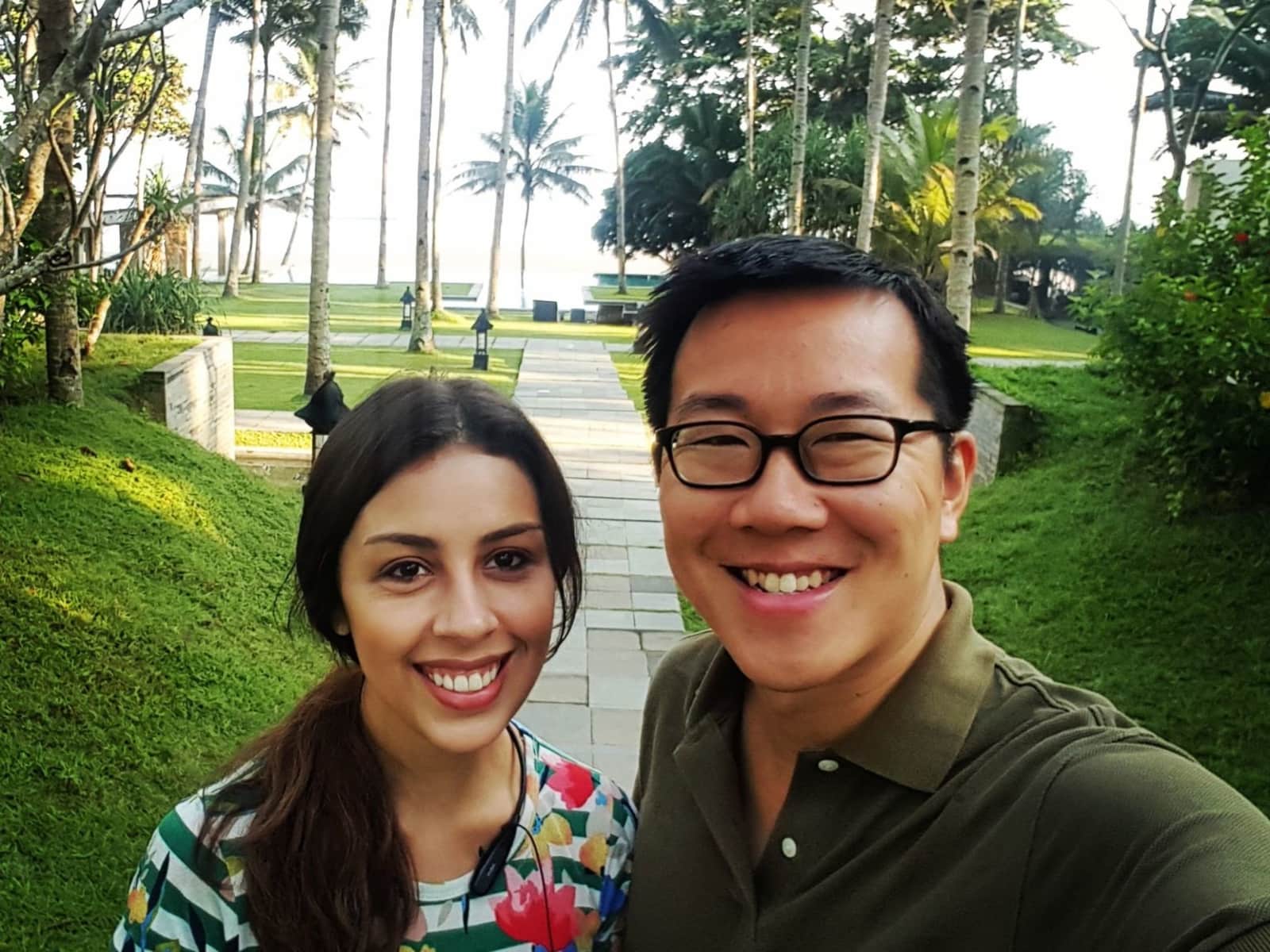 Sara maria & Jonathan from Seoul, South Korea