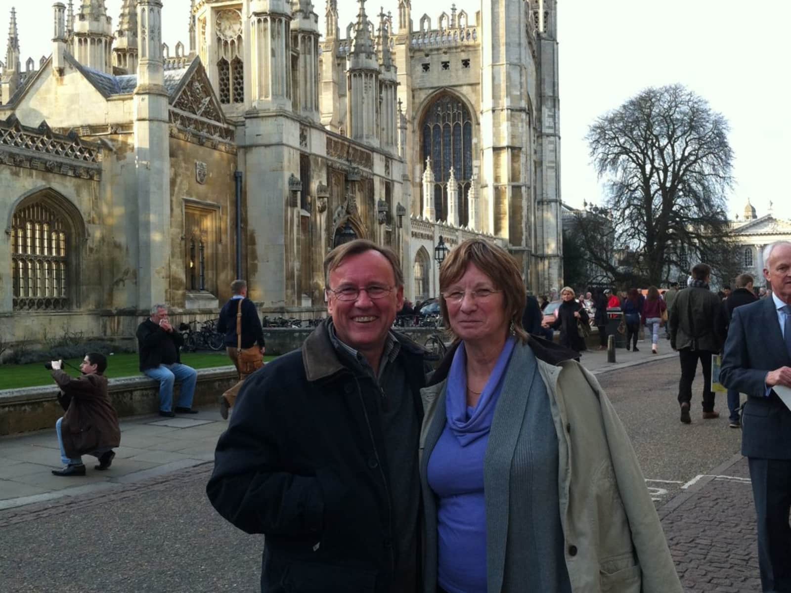 Peter & Susan from Pons, France