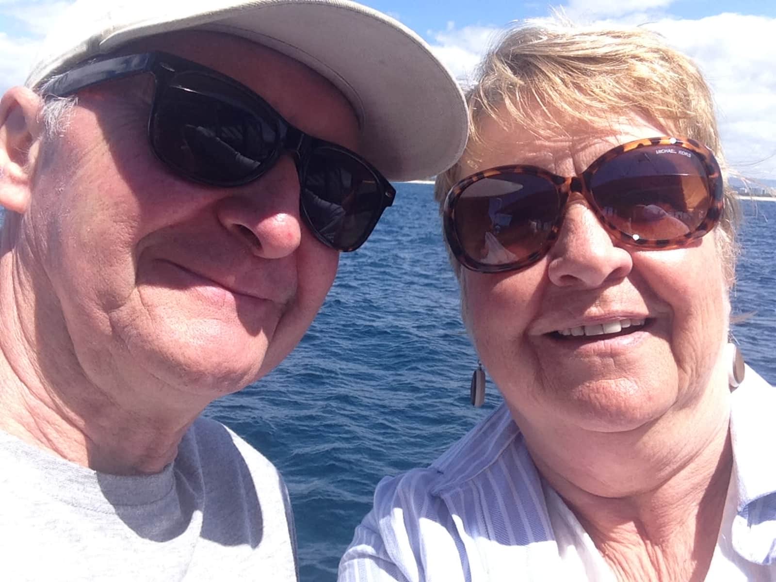 Sue & Nigel from Brisbane, Queensland, Australia