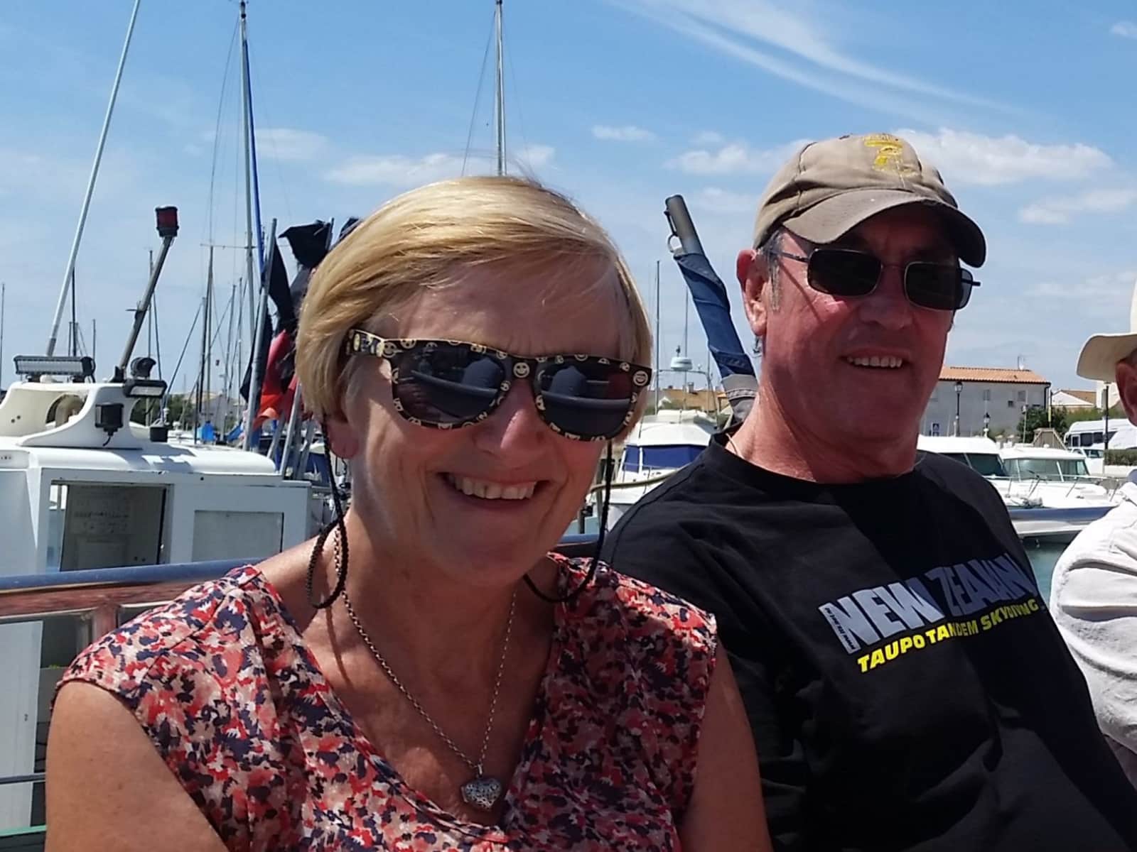 Eric & Lesley from Porirua, New Zealand