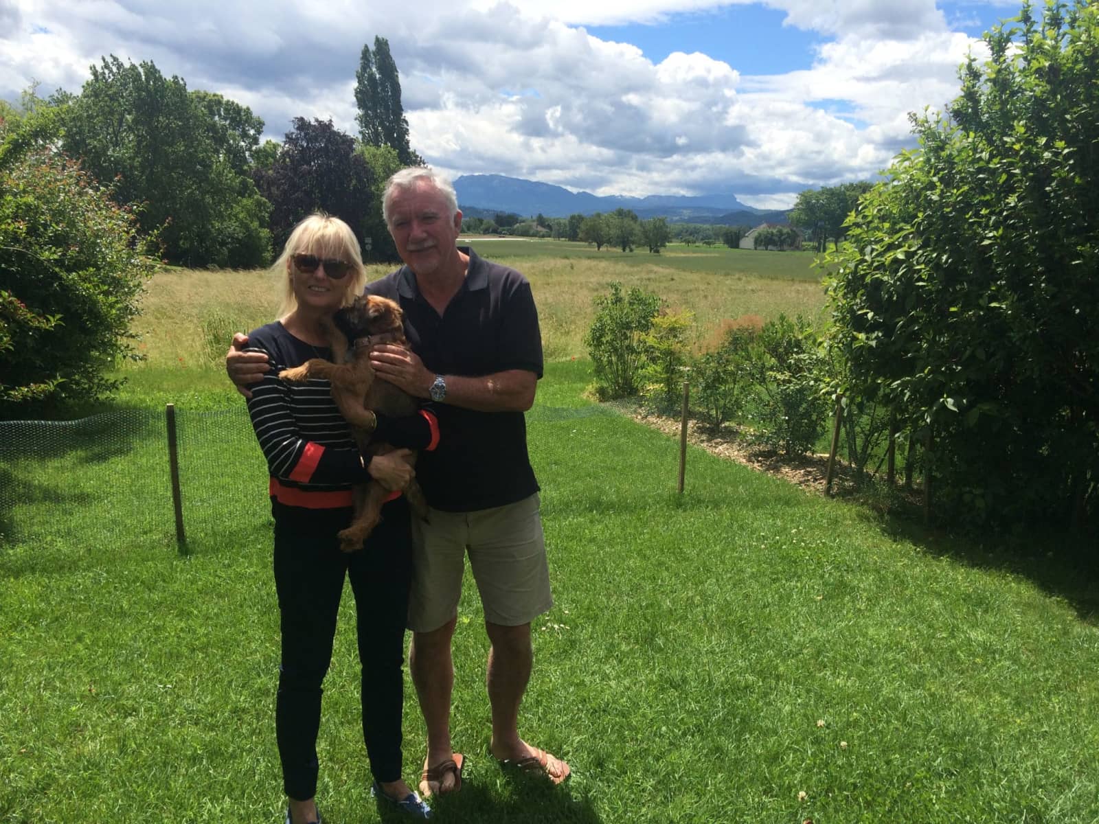 Linda & Norman from Martinborough, New Zealand
