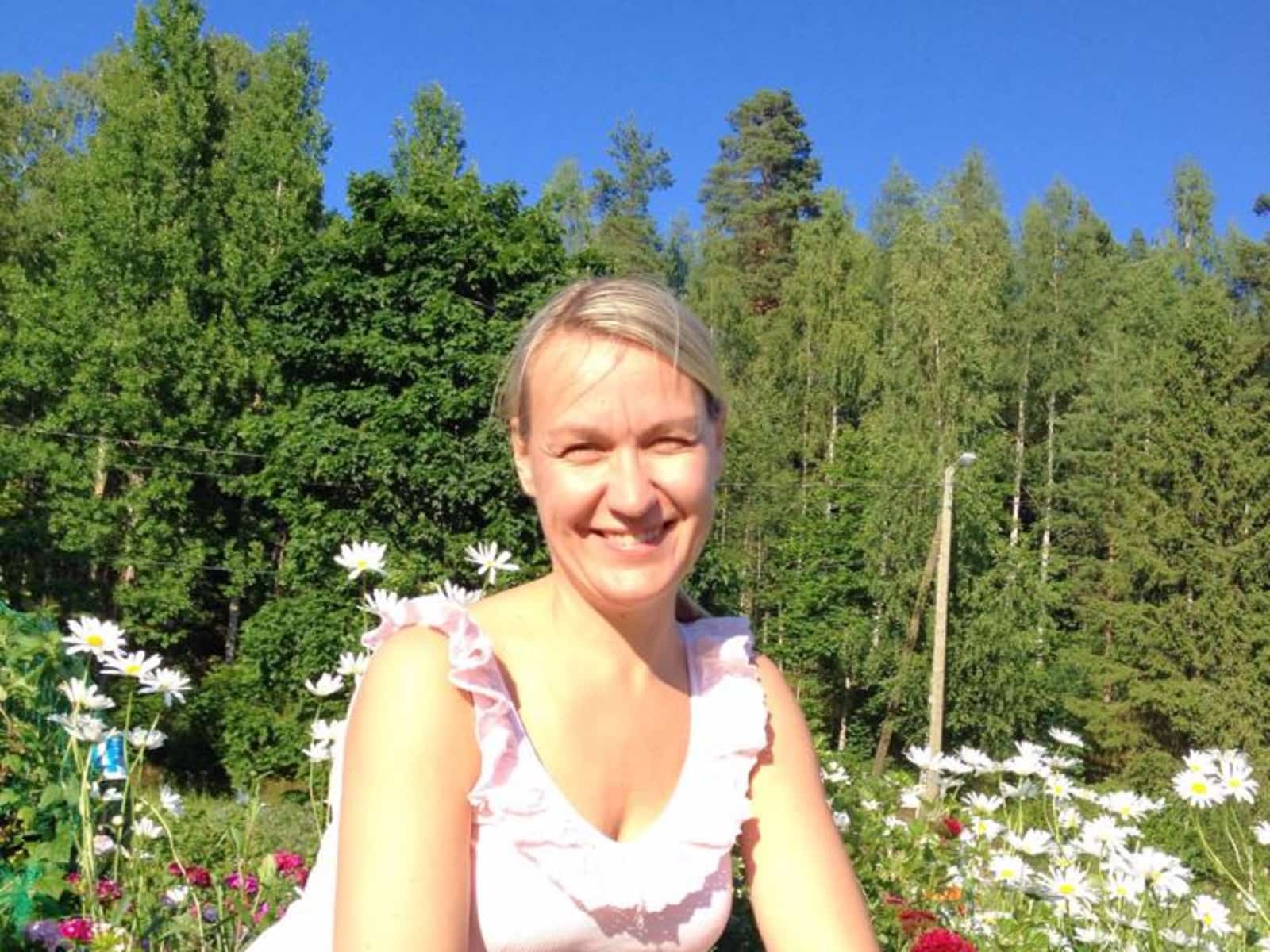 Tuula from Espoo, Finland