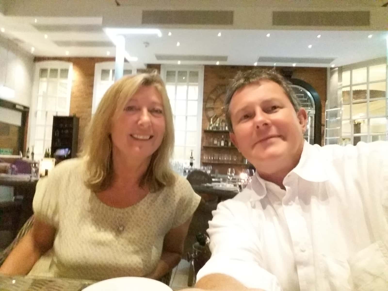 Jo & Robin from Wimbledon, United Kingdom