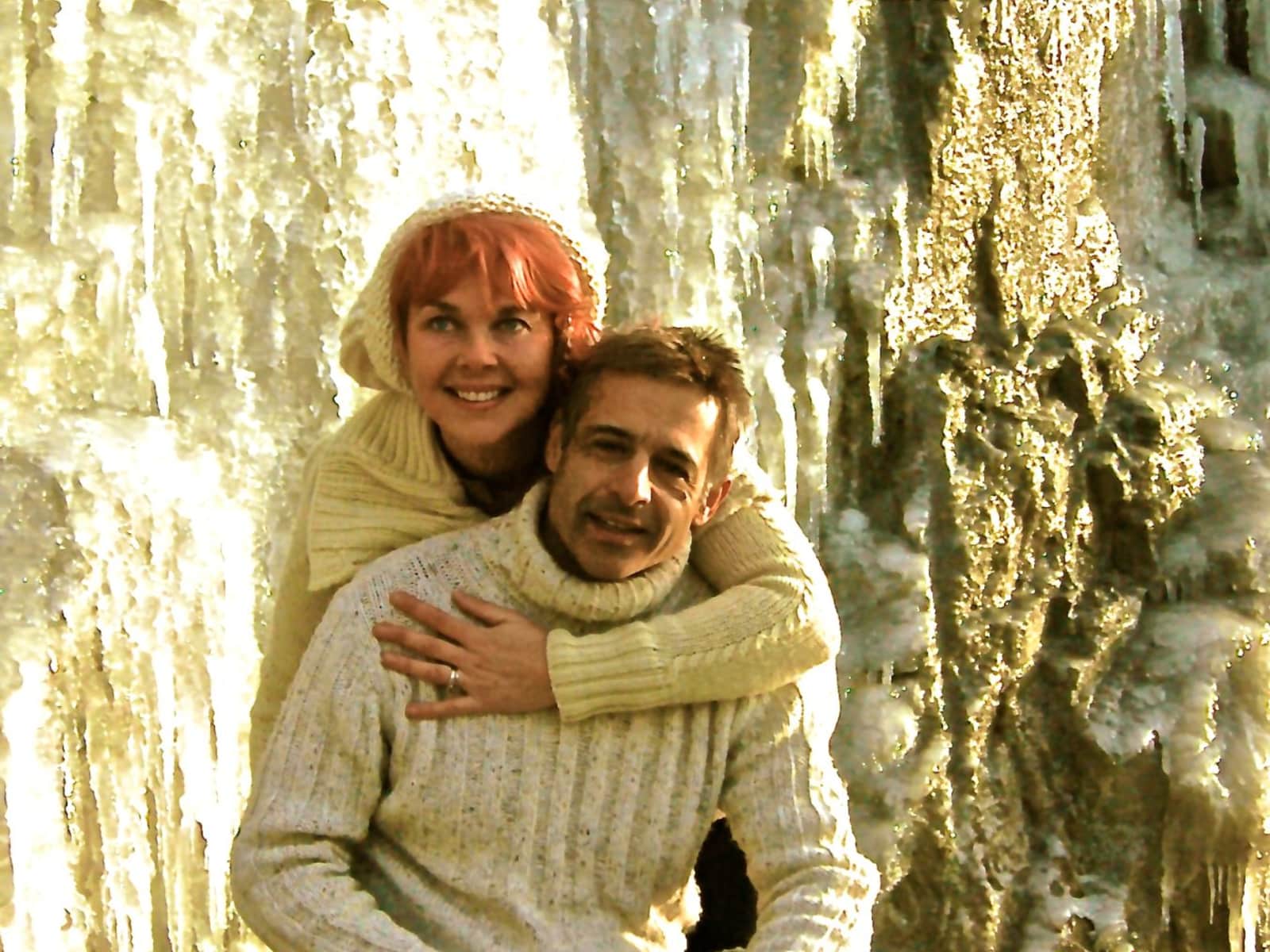 Melanie & Sassan from Enderby, British Columbia, Canada