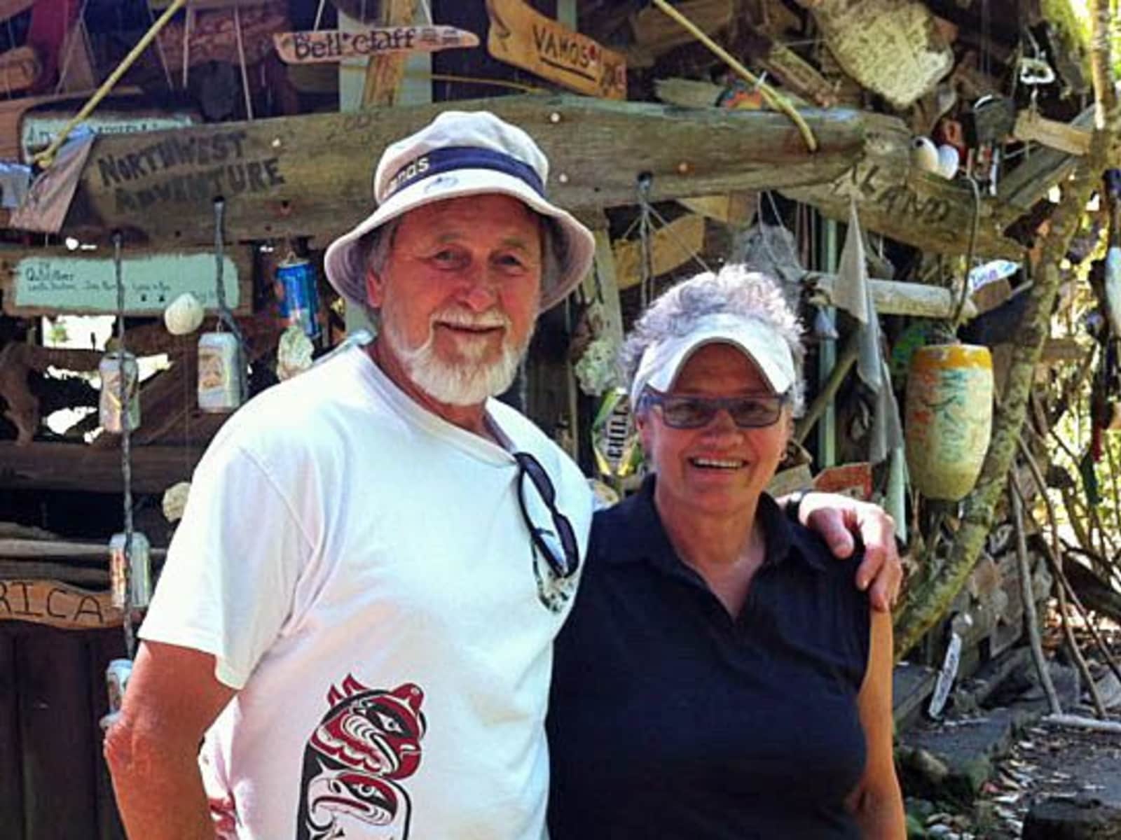 Genevieve & Ken from Thetis Island, British Columbia, Canada