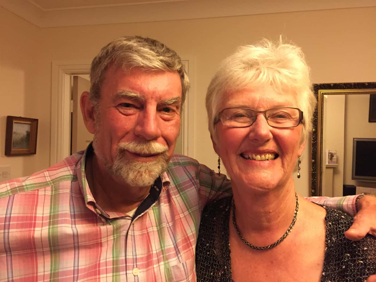 Trish & Peter from Bollington, United Kingdom