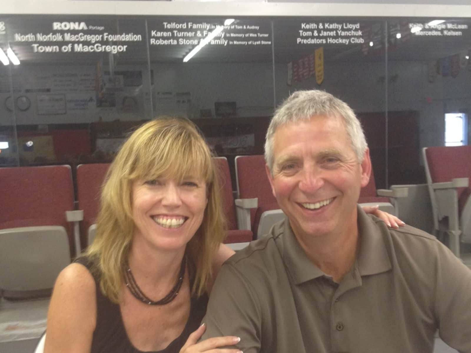 Pam & Brent from Portage la Prairie, Manitoba, Canada