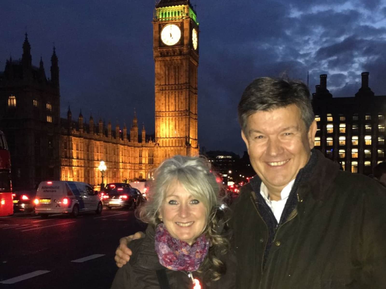 Mark & Sue from Warwick, United Kingdom
