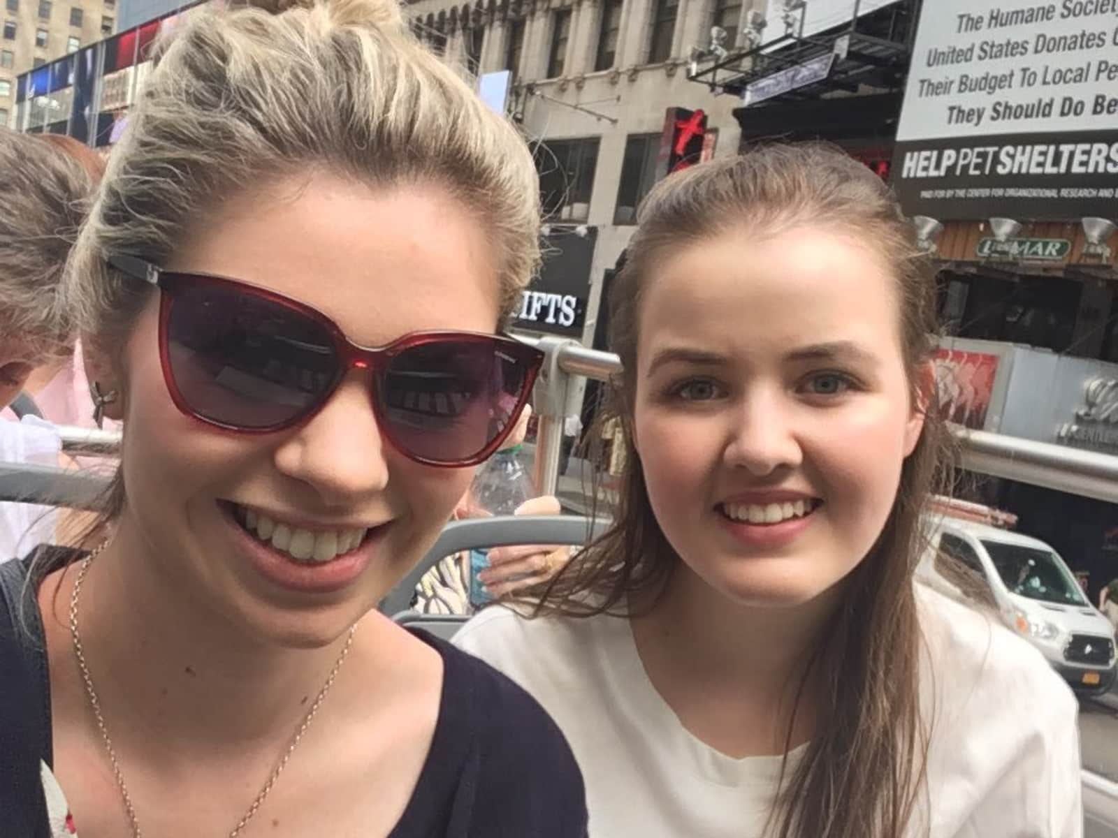 Nicola & Samantha from Oxford, United Kingdom