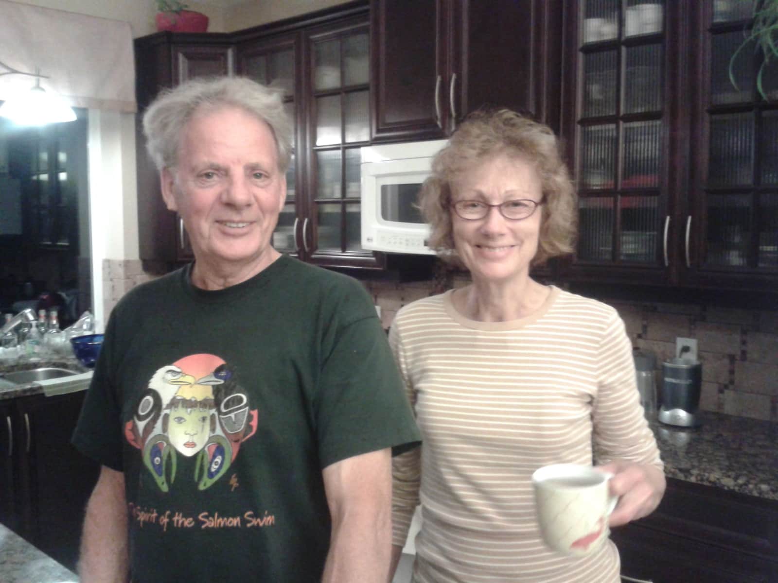 Margaret & Helge from Duncan, British Columbia, Canada