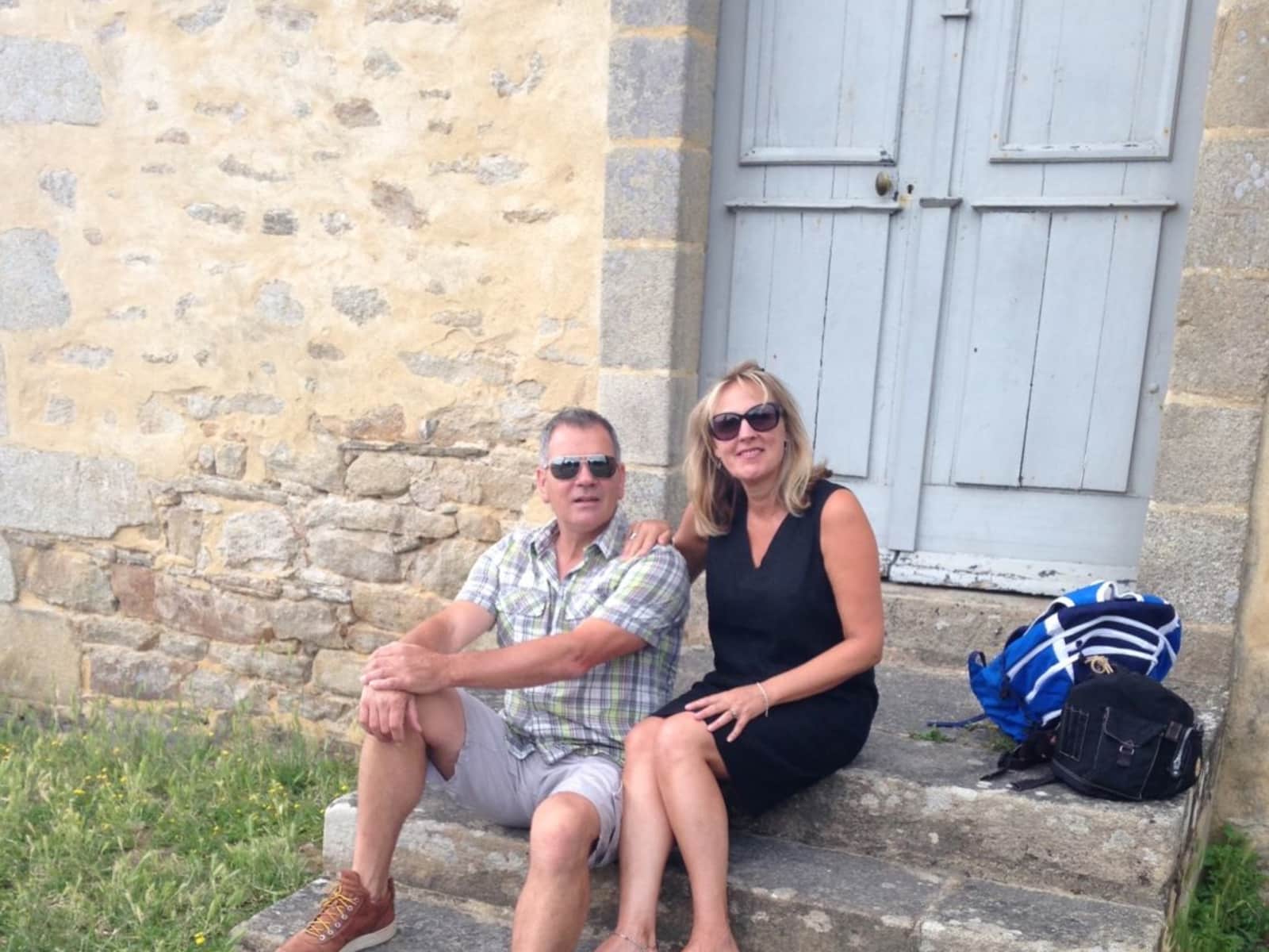 Sallyanne & Julian from Josselin, France