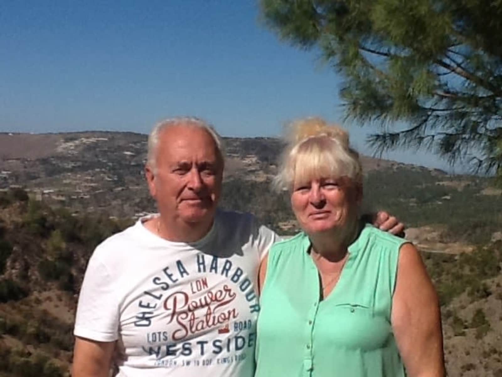 Pam & Chris from Pégeia, Cyprus
