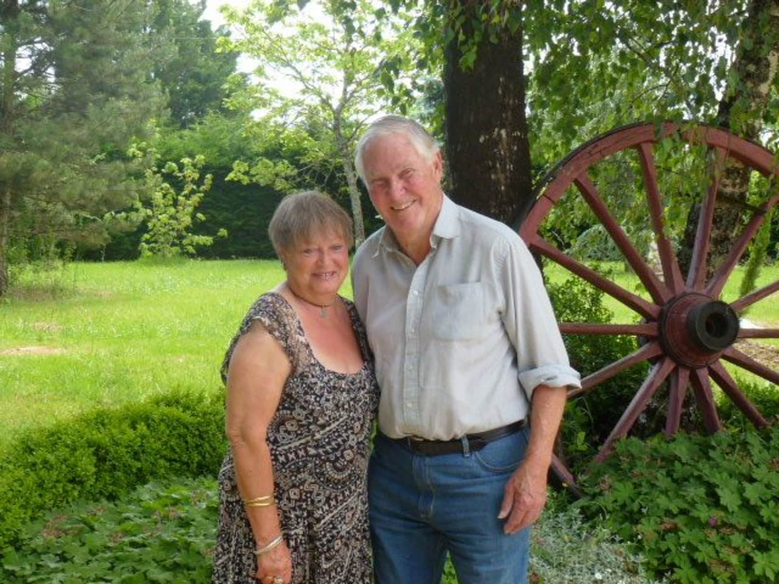 Sue & Kenneth david from Le Fleix, France