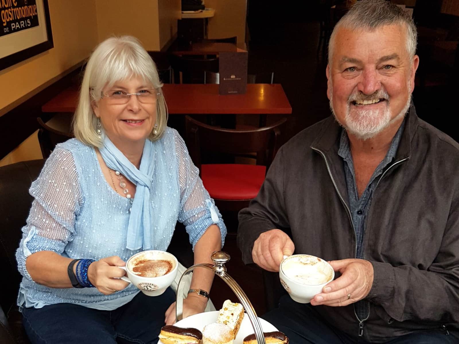 Liz & Geoff from Tauranga, New Zealand