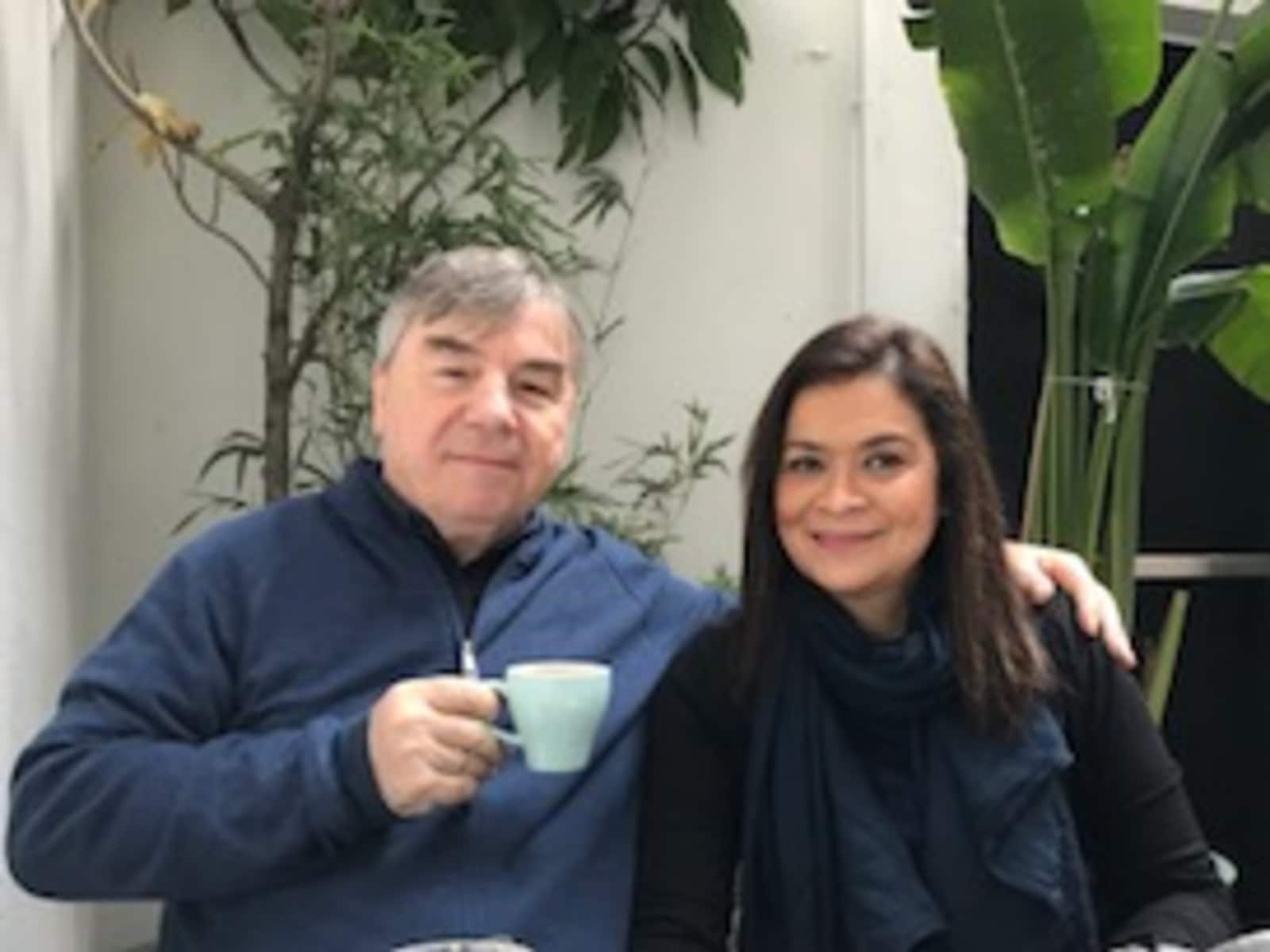 Phil and cecilia & Cecilia from Madrid, Spain