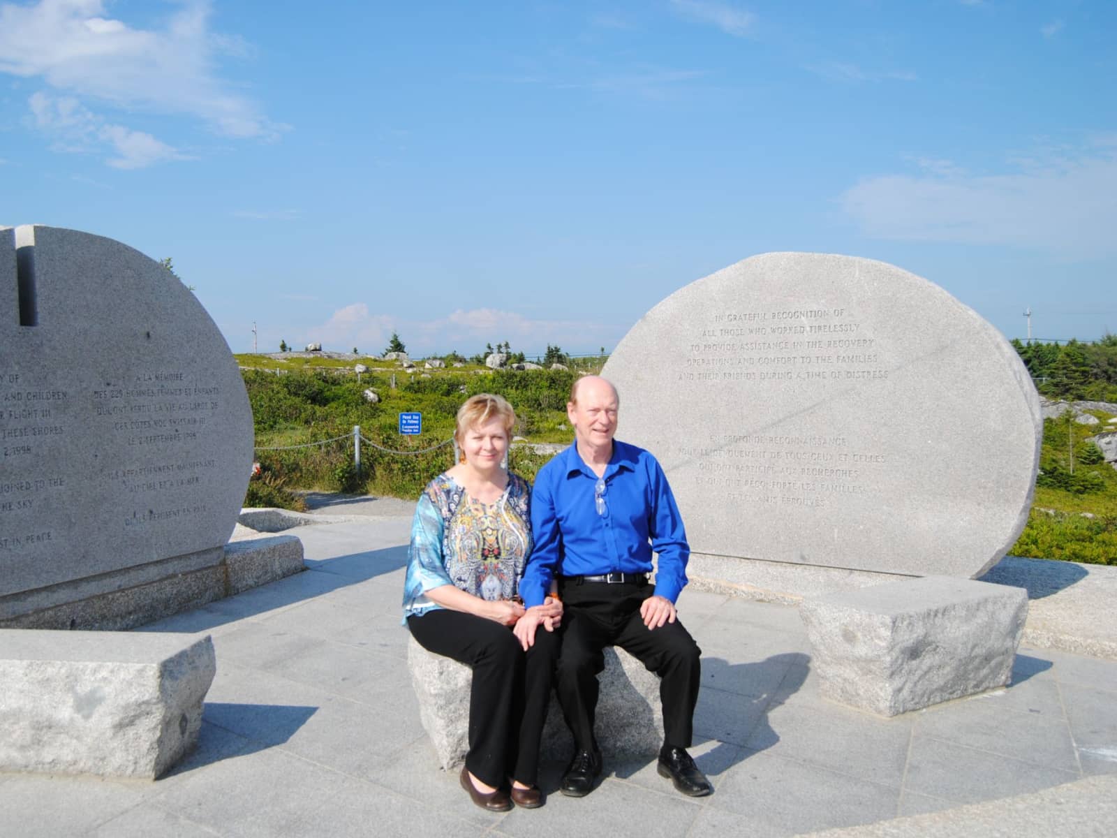 Barbara & Dwight from Gagetown, New Brunswick, Canada