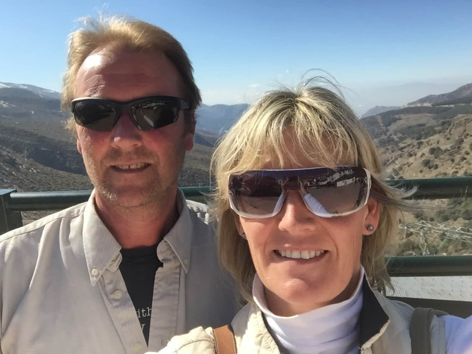 Katharine & Richard from Guaro, Spain