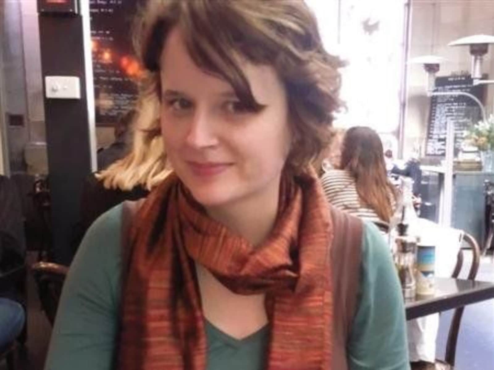 Susannah from Melbourne, Victoria, Australia