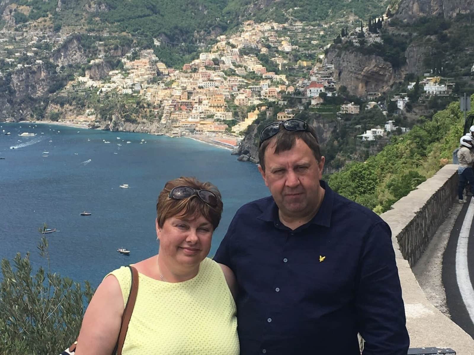Tim & Sue from Barlaston, United Kingdom