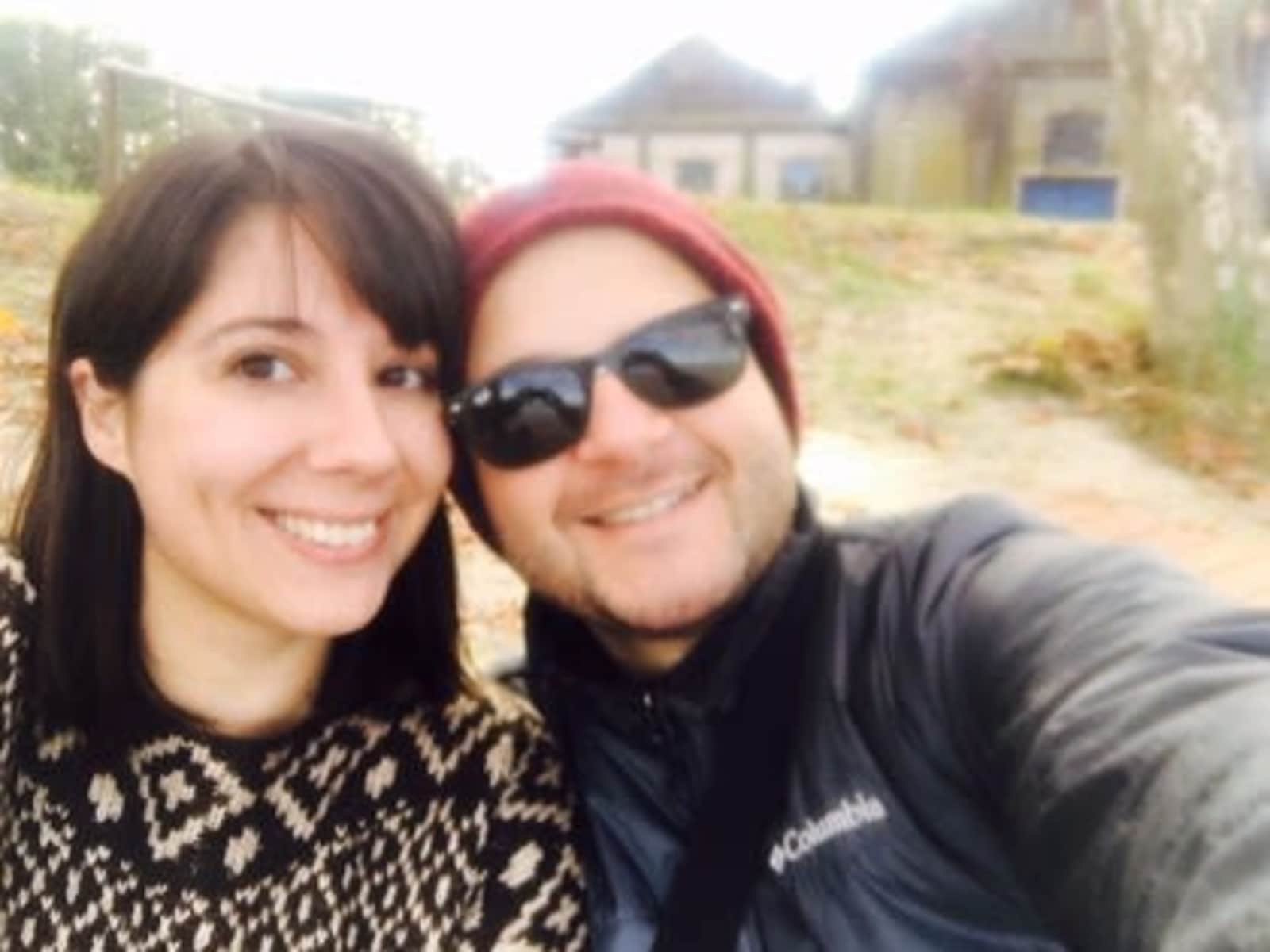 Gabriela & John from Colonia del Sacramento, Uruguay