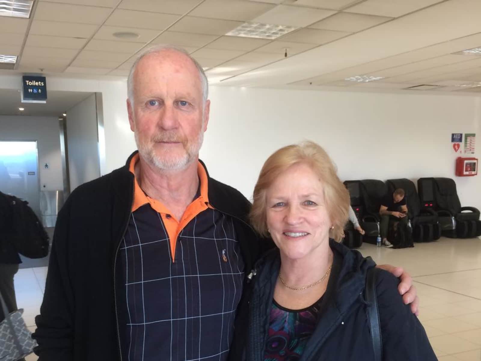 Pam & Royce from Auckland, New Zealand