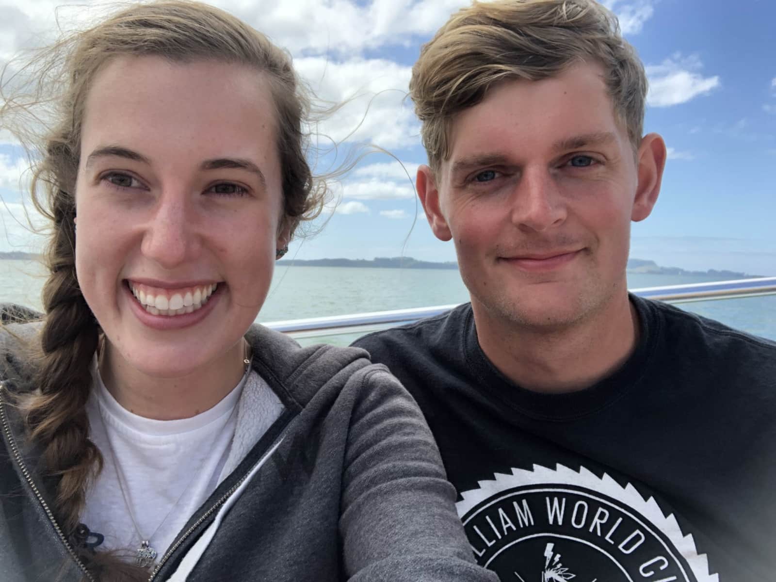 James & Becky from Auckland, New Zealand