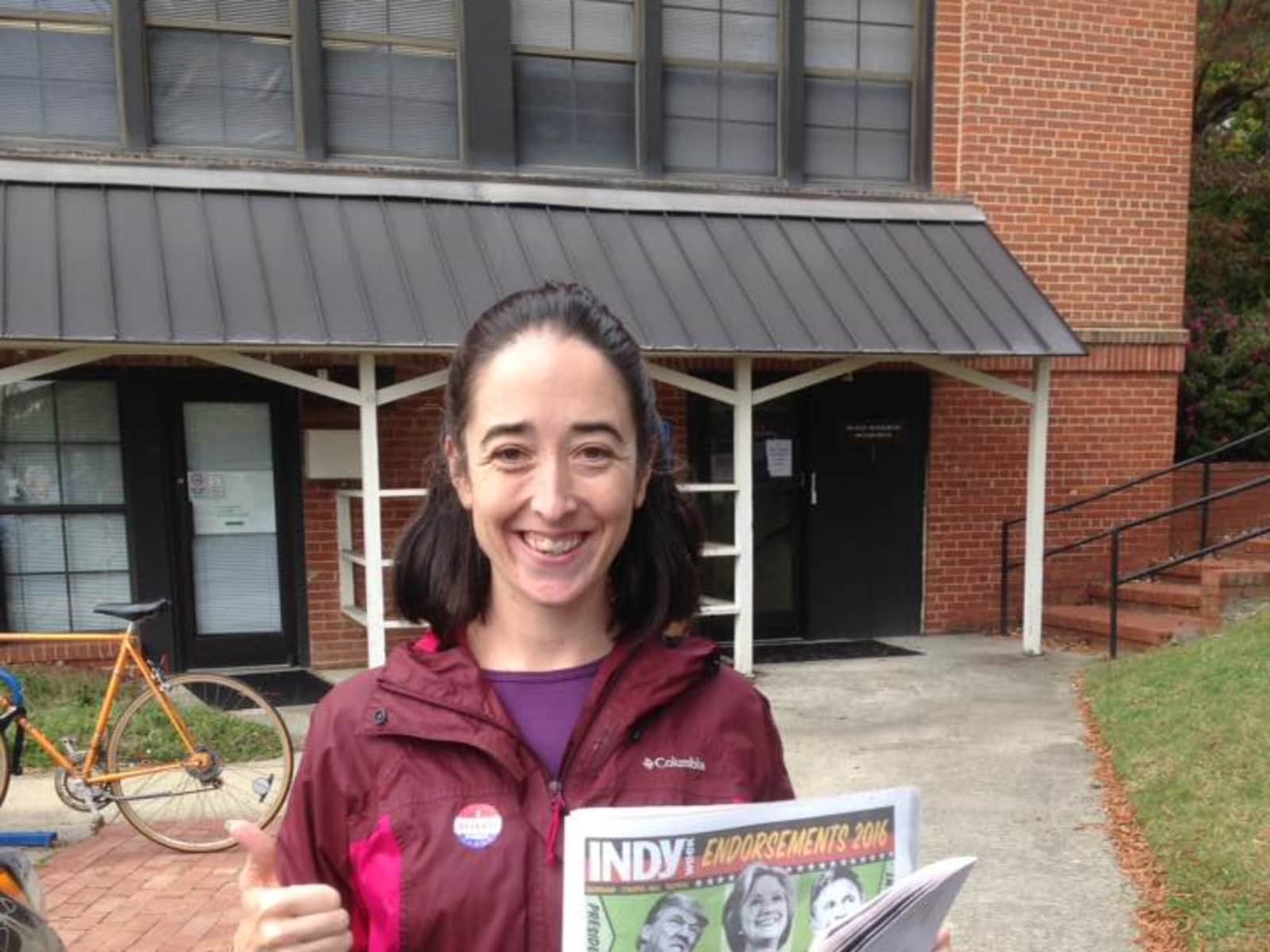 Amanda from Chapel Hill, North Carolina, United States