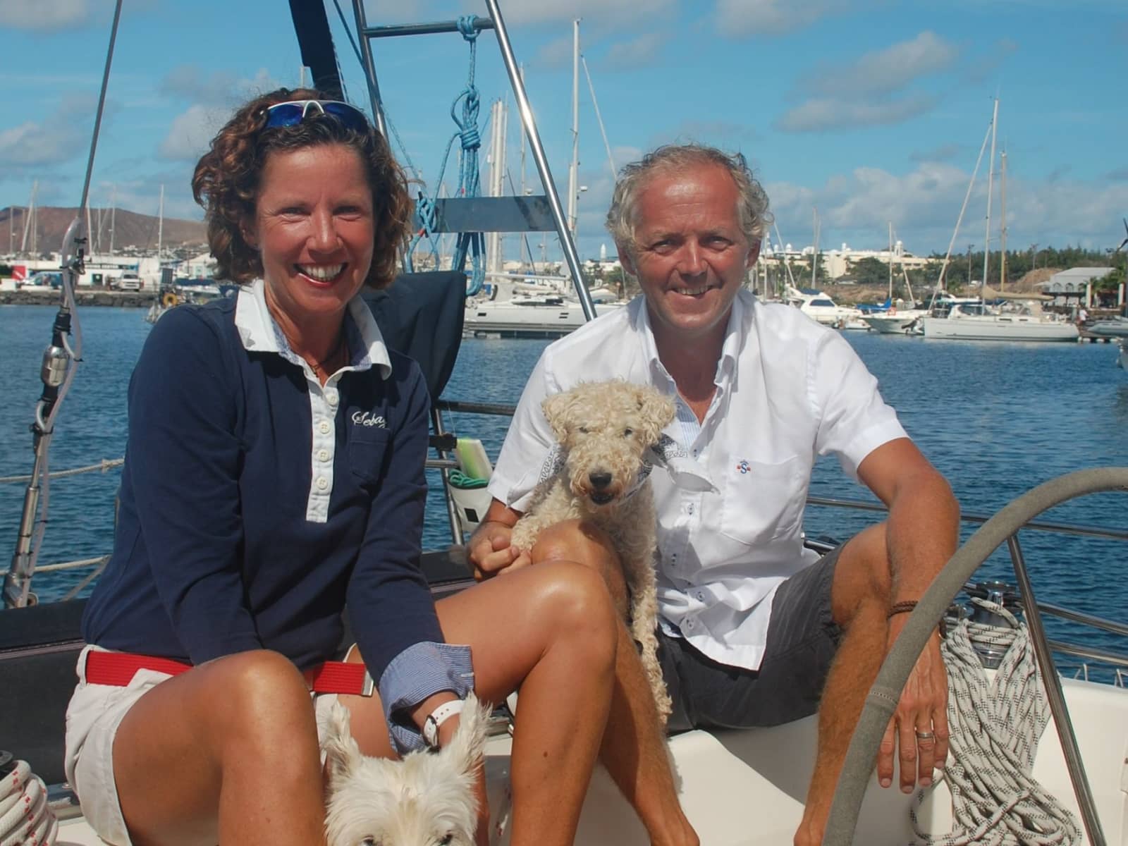 Jacqueline & David from English Harbour Town, Antigua and Barbuda