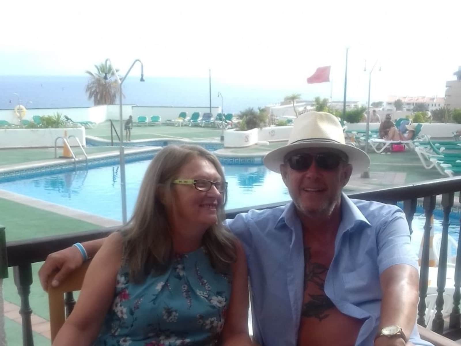 Pamela & James from Leicester, United Kingdom