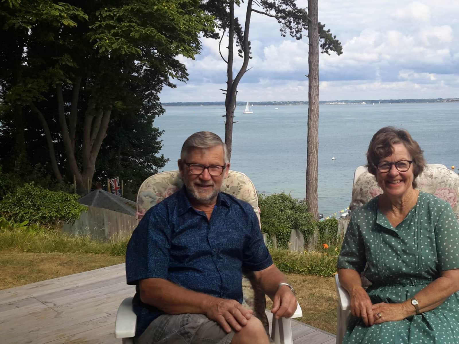 Forde & Pamela from Kaiapoi, New Zealand