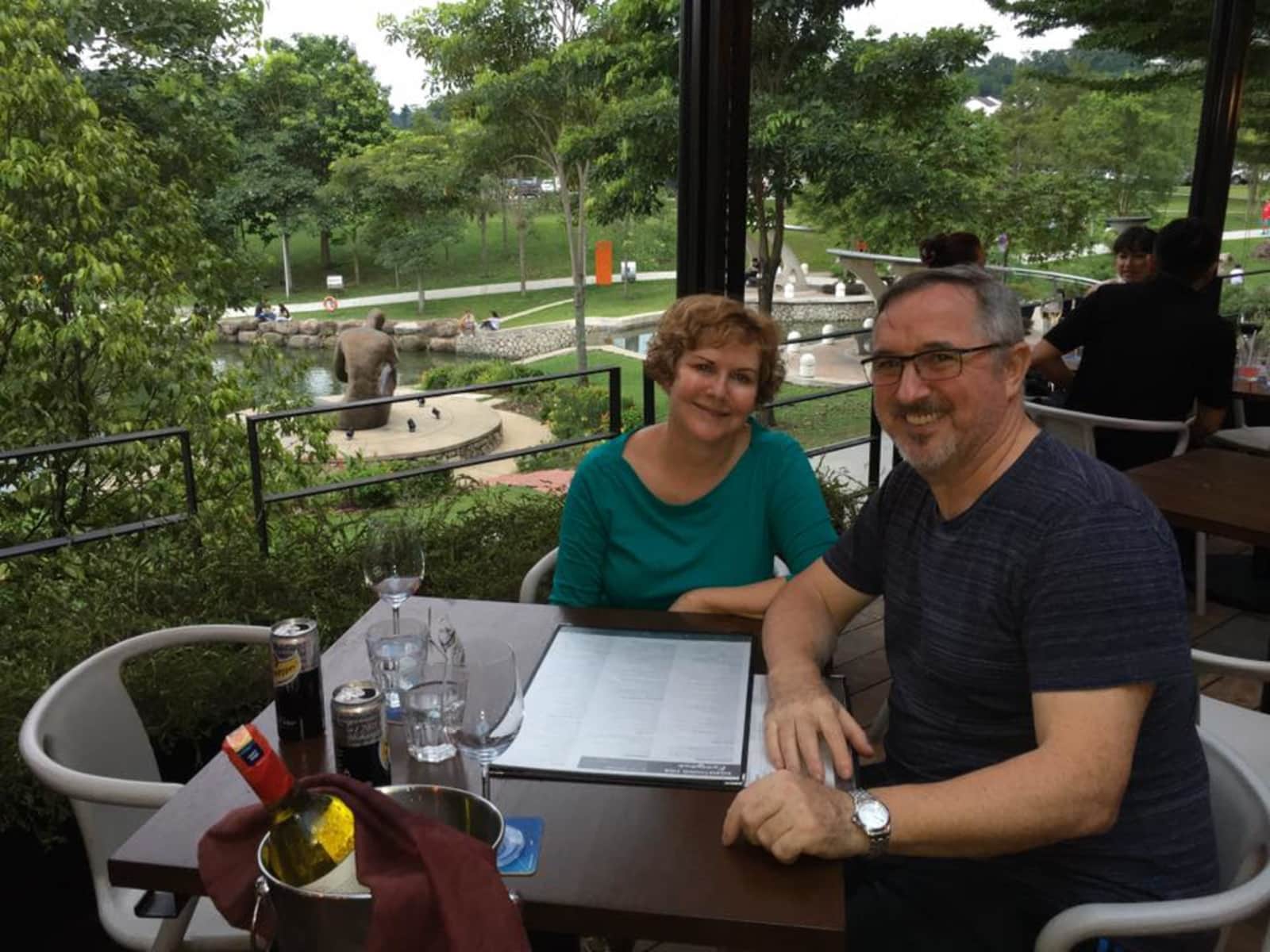 Pauline & John from Kuala Lumpur, Malaysia