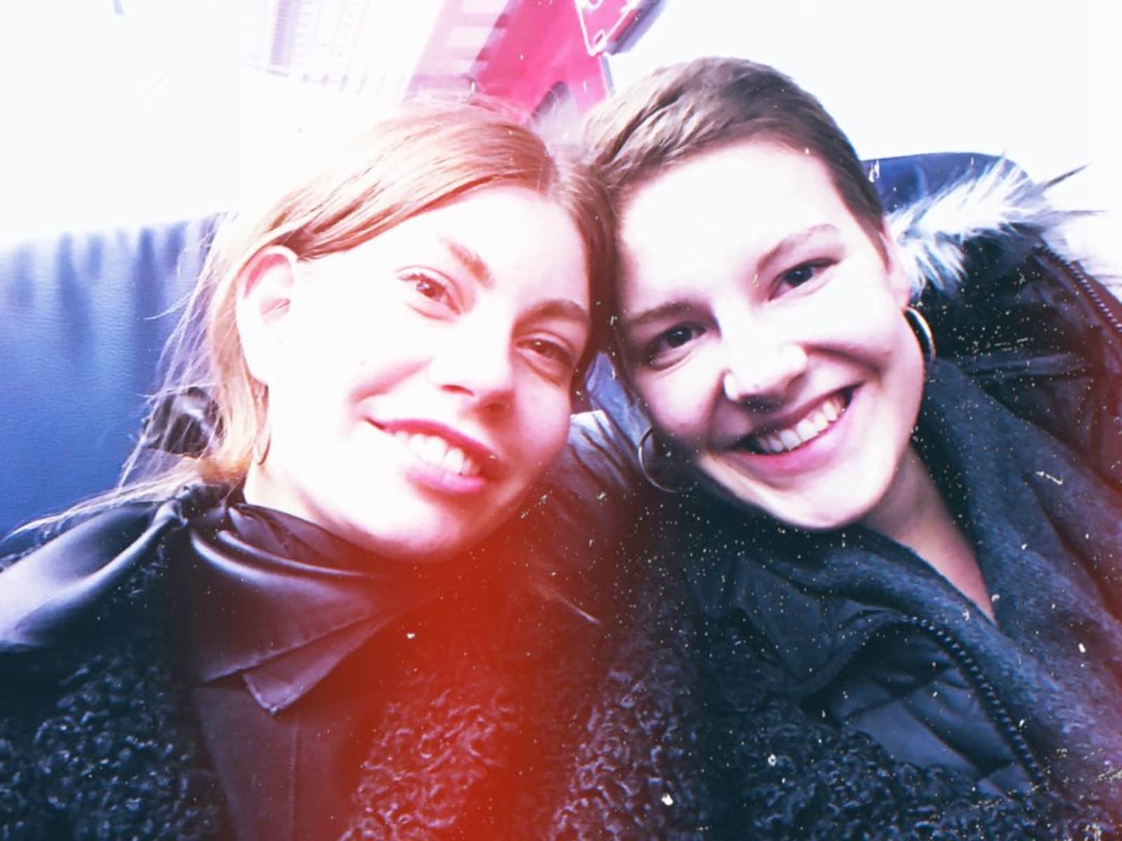 Jana & Jule from Copenhagen, Denmark