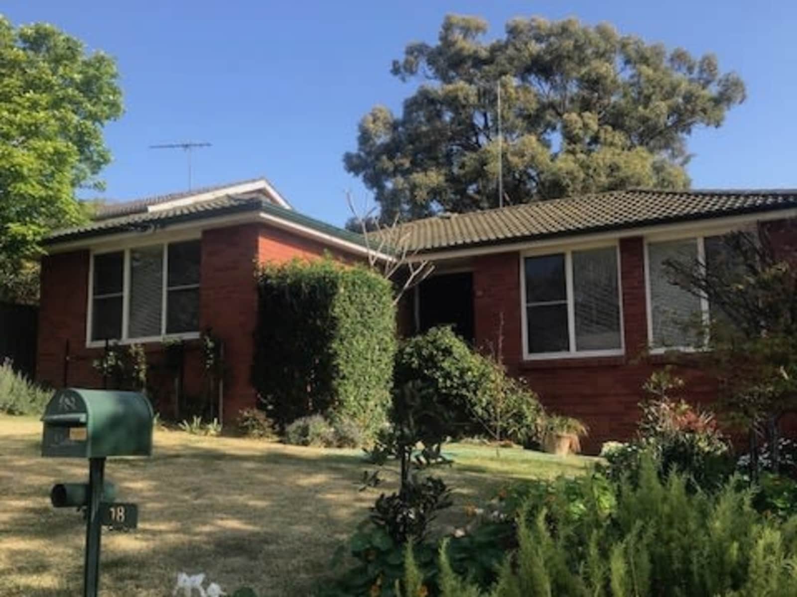 Housesitting assignment in City of Parramatta, New South Wales, Australia