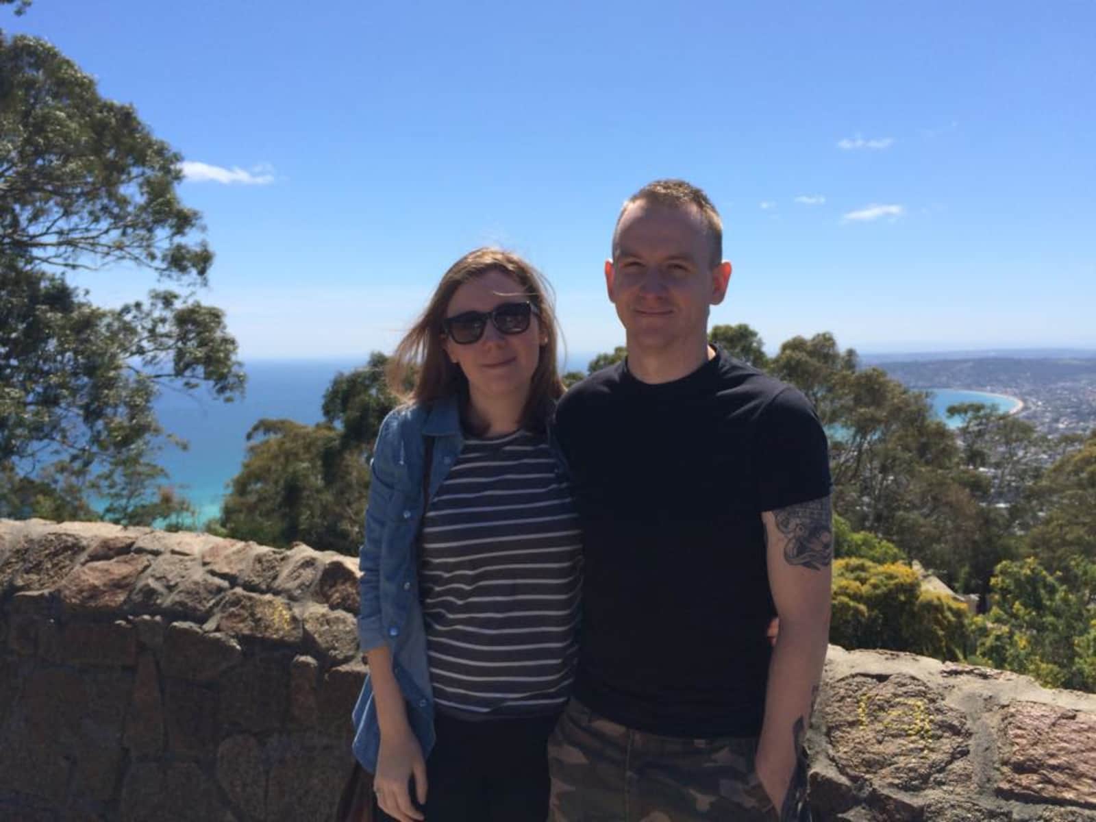 Hannah & Scott from Lausanne, Switzerland