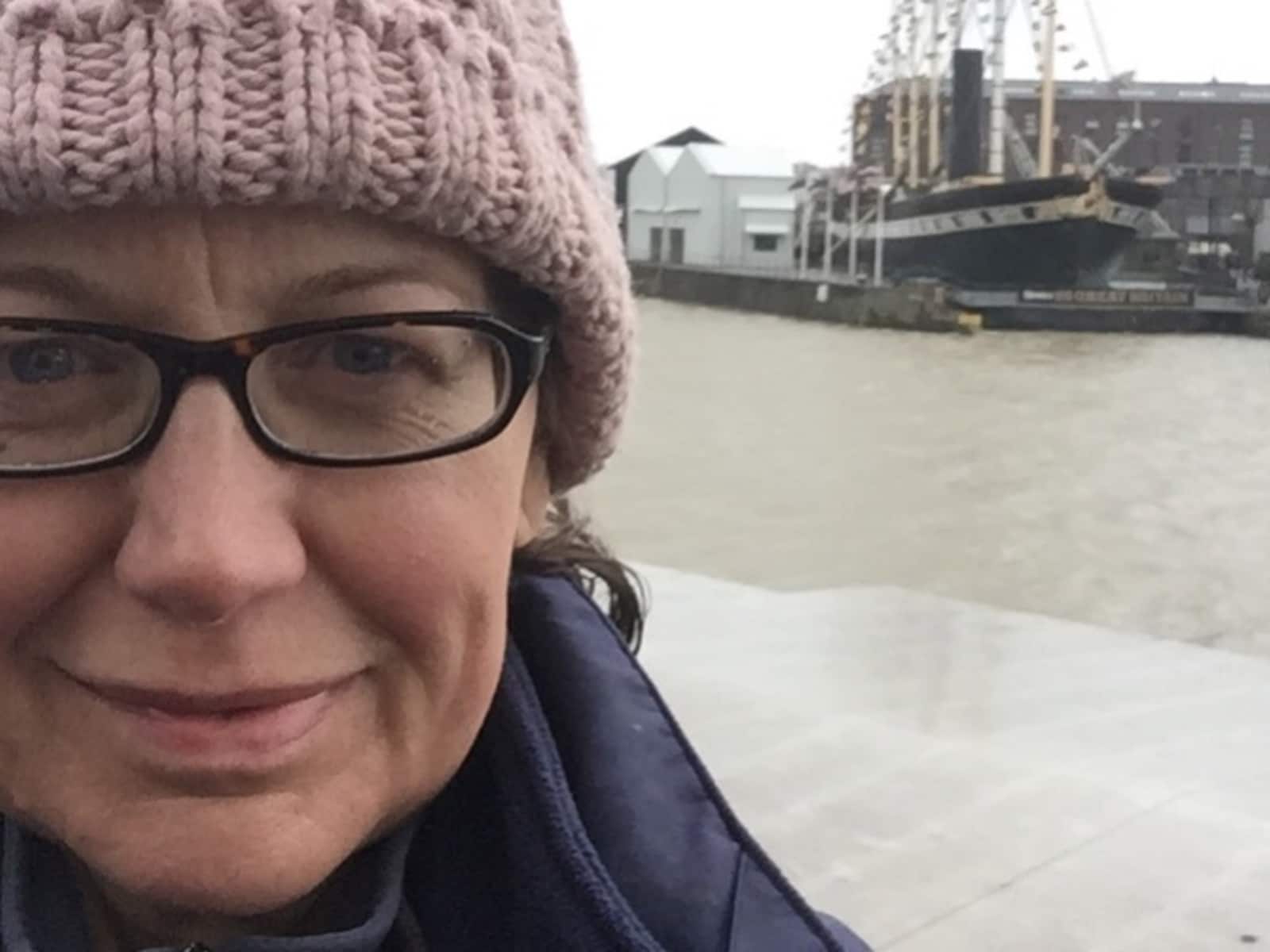 Sharon from London, United Kingdom