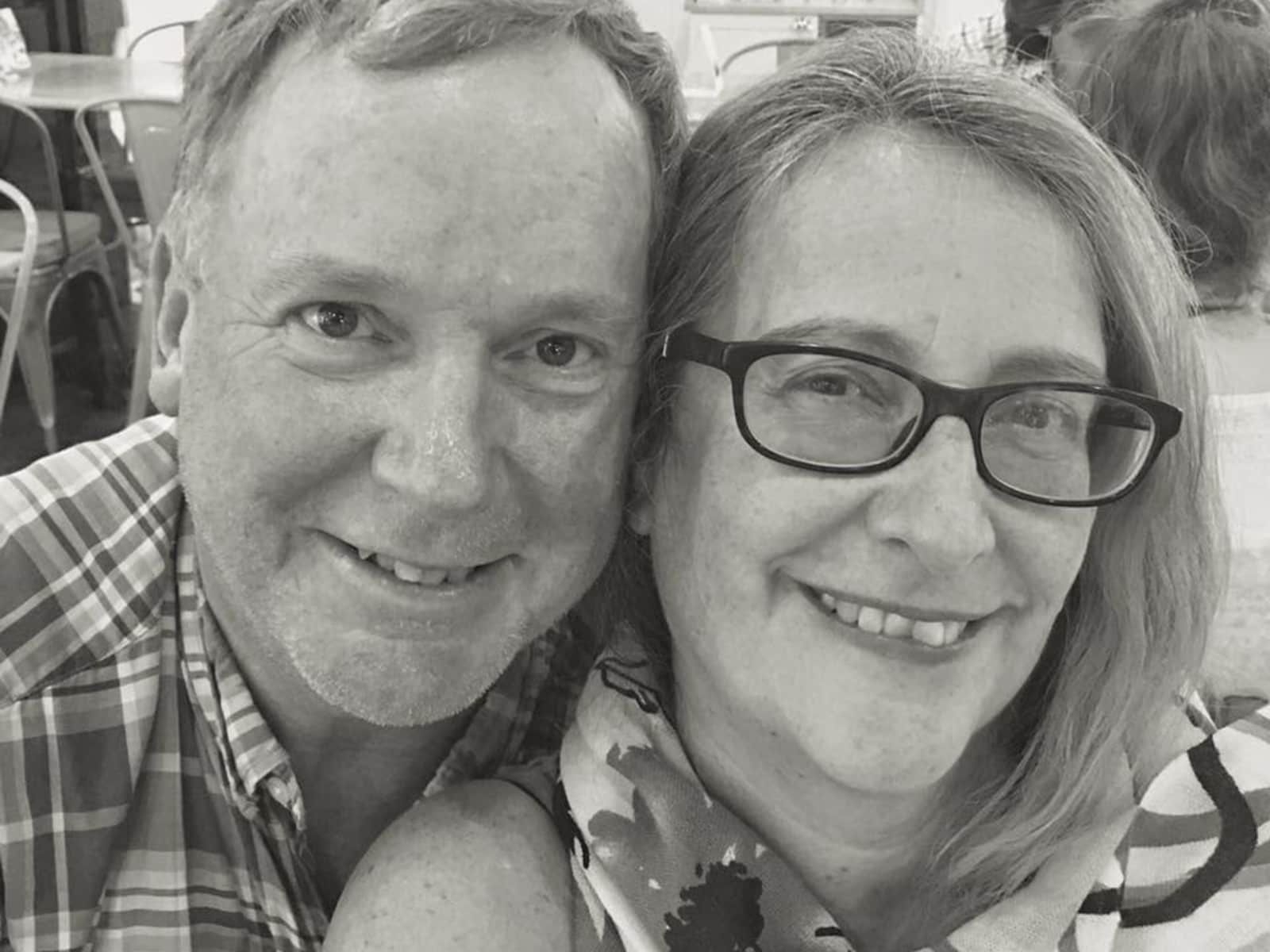 Sarah & Padraic from Abu Dhabi, United Arab Emirates