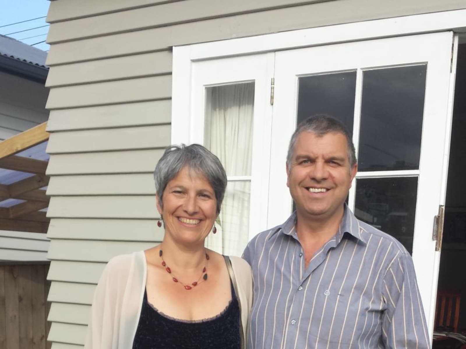 Lefki & Dave from Wellington, New Zealand
