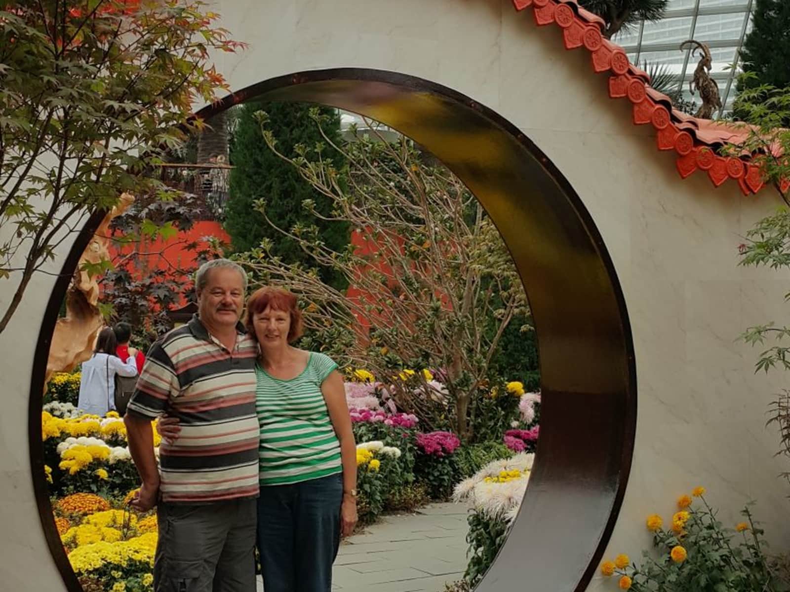 Jan & Charles from Wanganui, New Zealand