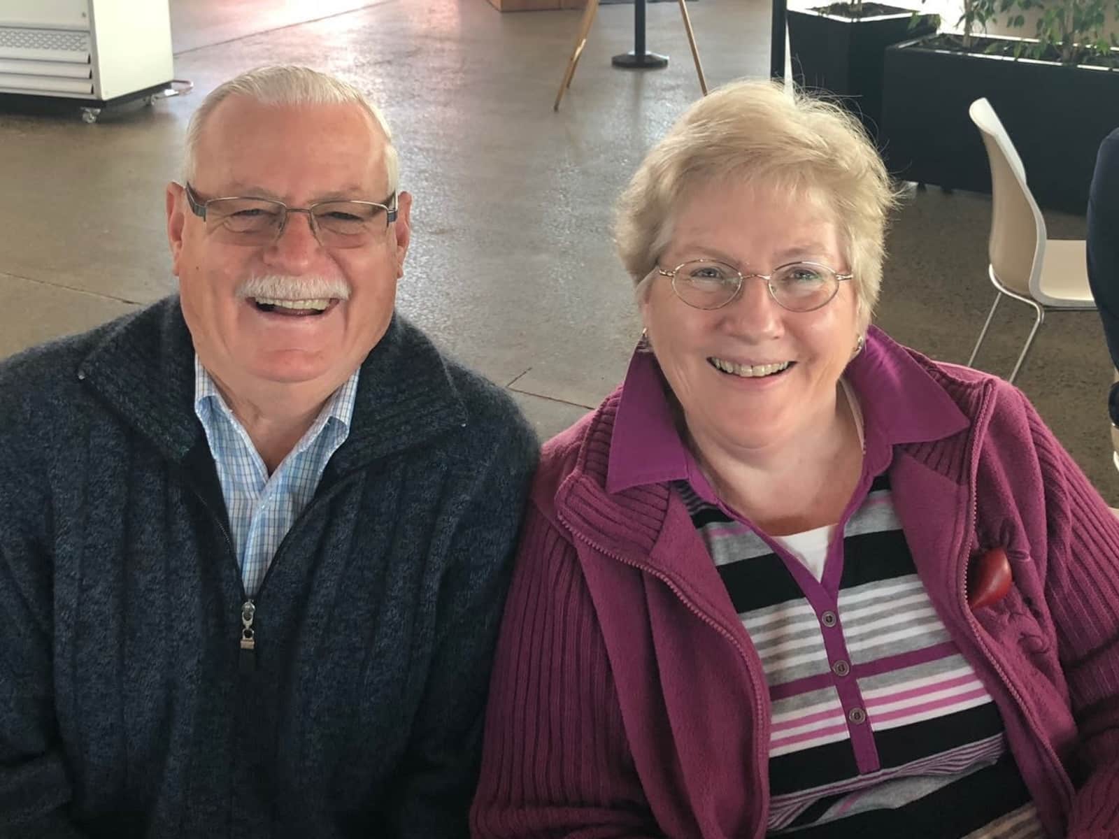 Nola & Geoff from Canberra, Australian Capital Territory, Australia