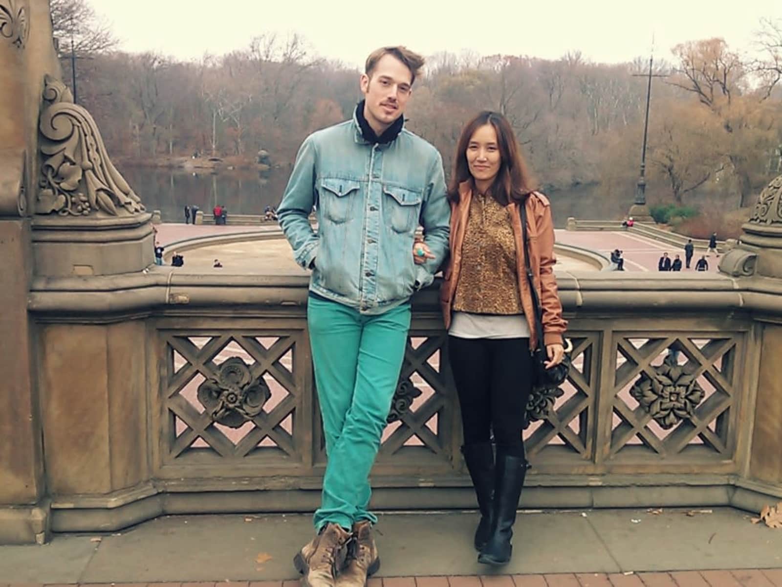 Rhylon & Da in from Seoul, South Korea