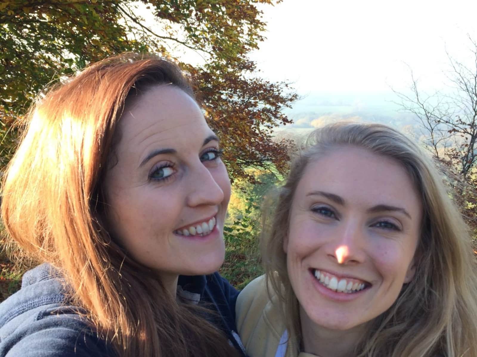 Megan & Hannah from Cheltenham, United Kingdom