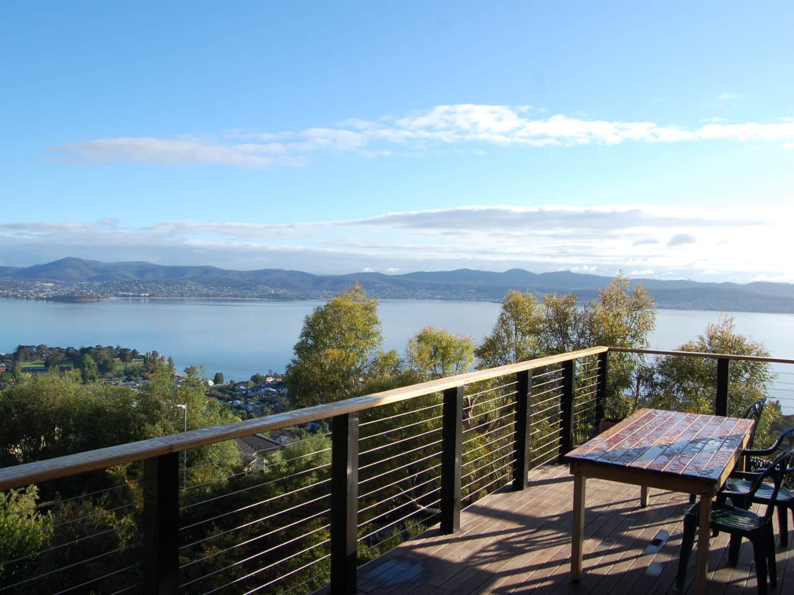 Housesitting assignment in Sandy Bay, Tasmania, Australia