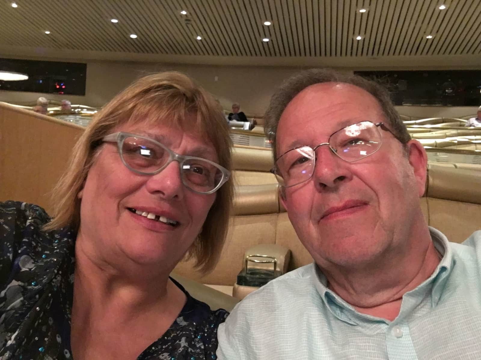 Brenda & Robert from Cambridge, United Kingdom